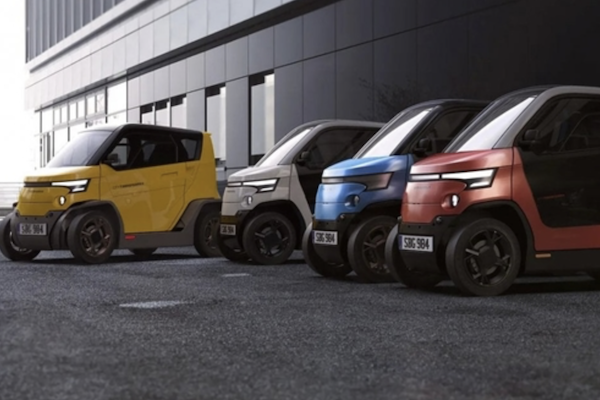 四分之一車位就可停！輪軸可縮短電動車 7 月開賣