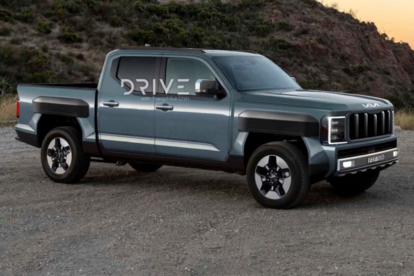 Kia Tasman 強調越野、載重能力有望今年登場！預期外型霸氣十足