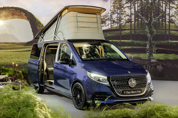 賓士移動豪宅 V-Class Marco Polo 改款上路！再創豪華露營車新境界