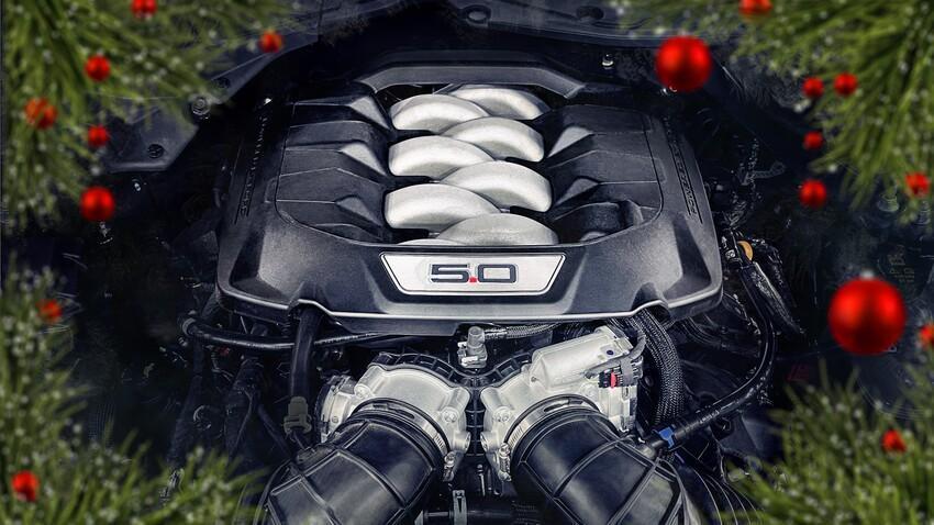 Mustang GT 搭載 5.0 升 V8 自然進氣引擎，具備 480 匹/57.4 公斤米的飽滿輸出。