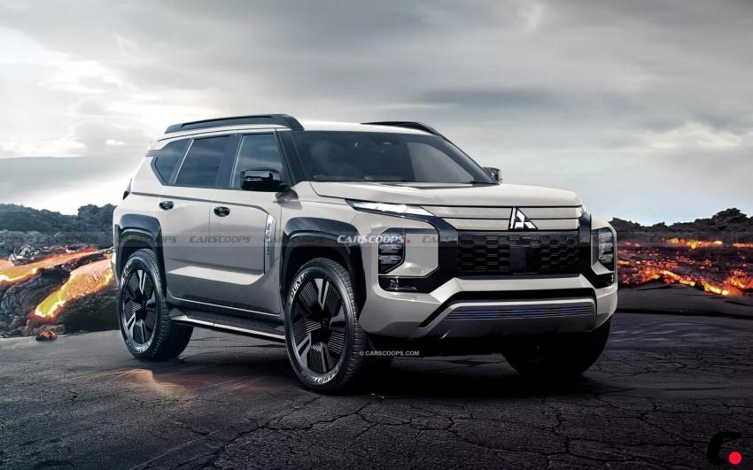 外媒繪製新一代 Mitsubishi Pajero 預想圖，擁有更為霸氣的外型。