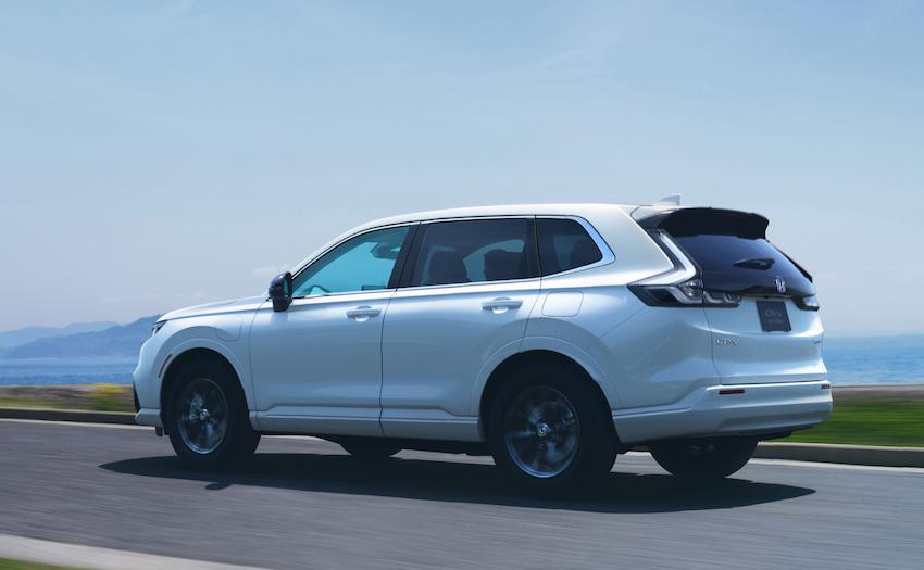 CR-V e:FCEV 以 CR-V 第六代為基礎進行開發。