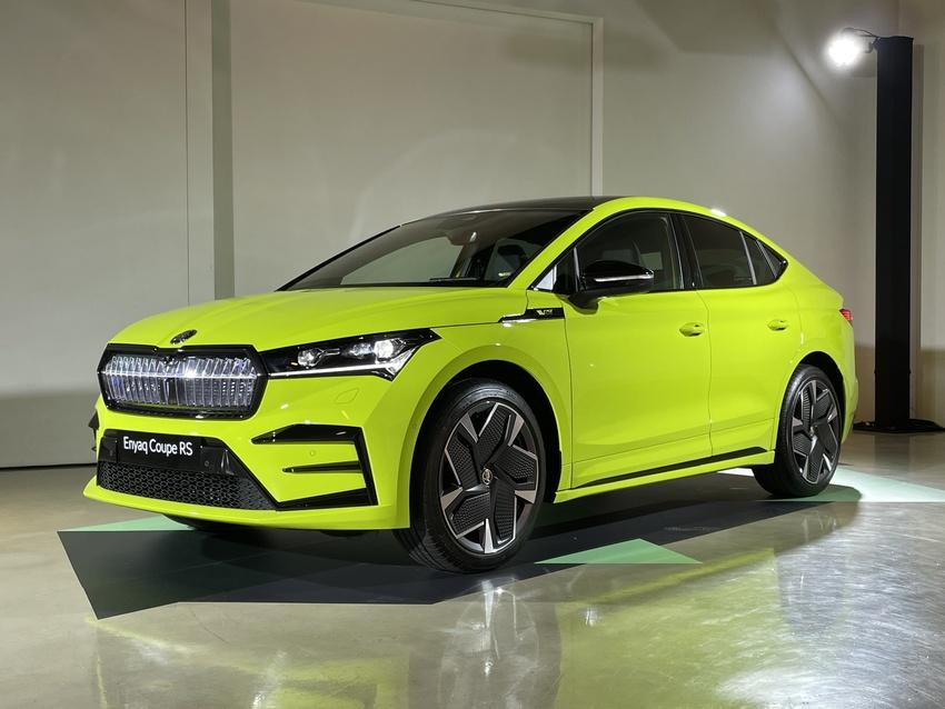 Enyaq Coupe RS 透過多項專屬配置，展現更具張力的動感氣勢。