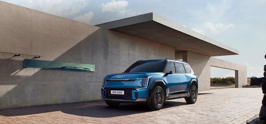 Kia EV9 是消費者報告唯一推薦的七人座電動休旅。