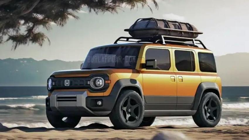 海外設計師繪製 Honda Element 復活後的預想圖，造型粗獷且越野氣息十足。