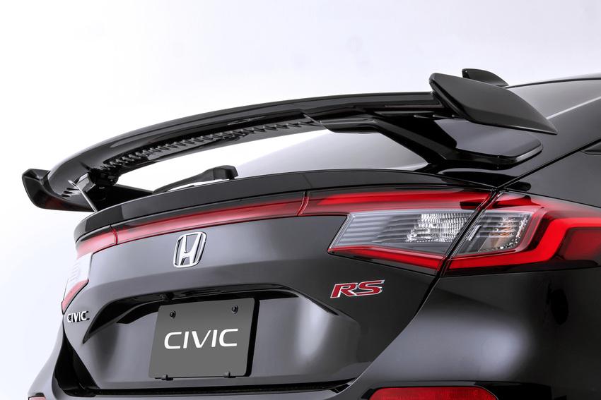 擾流尾翼與 Civic Type R 擁有相同造型。