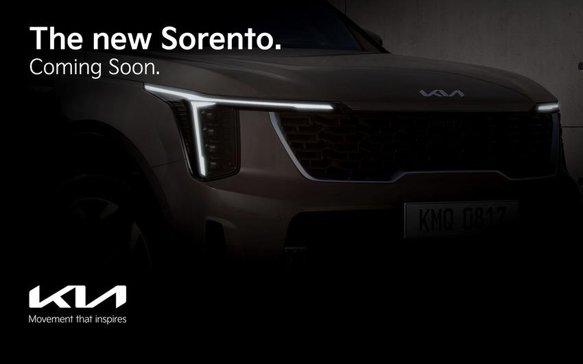 Kia 台灣官網預告小改款 Sorento 即將抵台。
