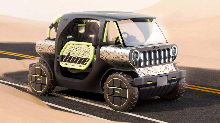 獨立汽車設計師 Klissarov Design 推出 Jeep Dune 數位概念車，讓雪鐵龍 Ami 轉型成為越野小車。