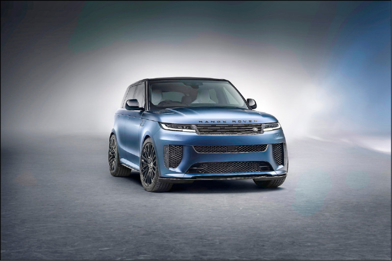台灣捷豹路虎宣布限量導入Range Rover Sport SV Edition Two，預售價730萬元起。