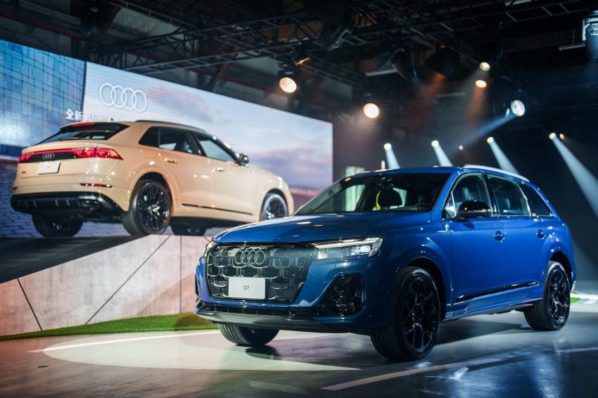 台灣 Audi 今日發表新款 Q7 與 Q8 車系。