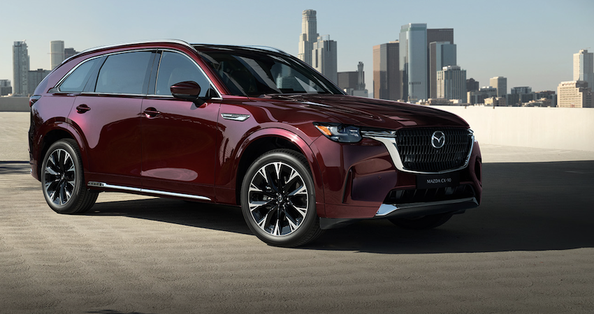 Mazda CX-90 在美國銷售出色。