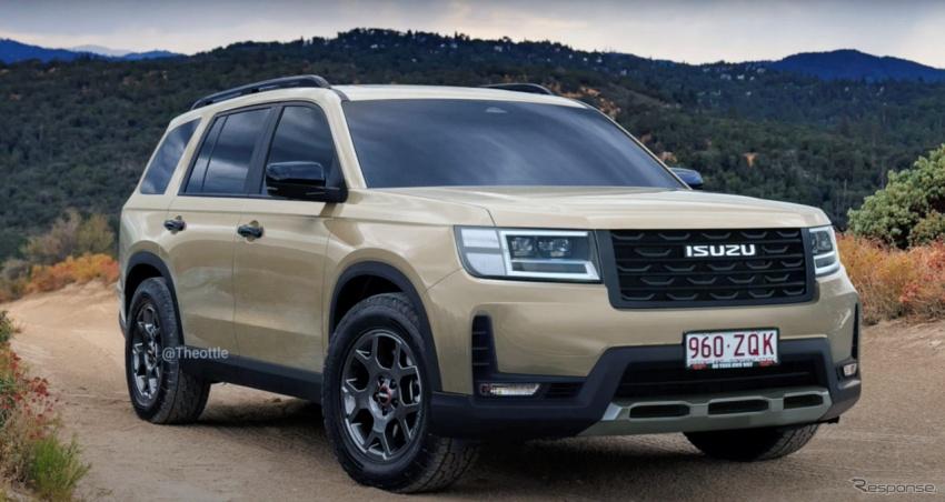日媒稱 ISUZU 有望重啟乘用車開發與生產，其中代表性的 Bighorn 越野休旅有機會復活。圖為預想圖。