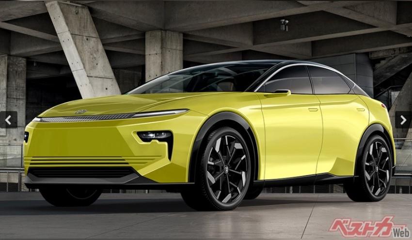 日媒稱新世代 Harrier 將採電動車平台打造，並導入 1.5 升渦輪 PHEV 動力。圖為預想圖。