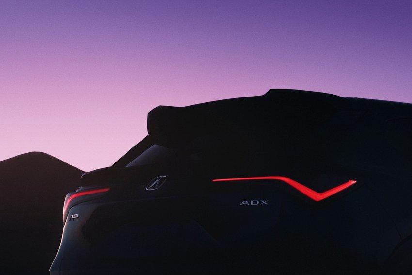 Acura 釋出全新入門休旅 ADX 預告，將在今年秋季正式發表。