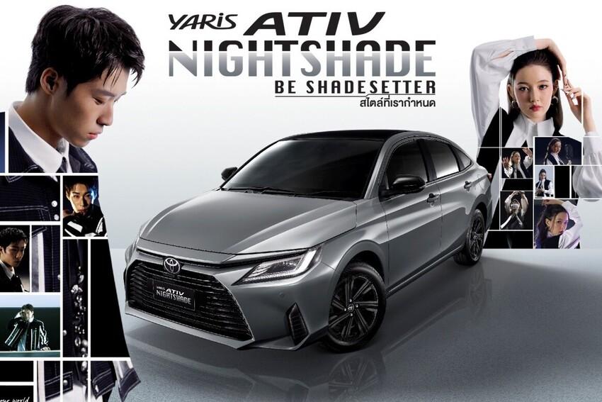 Toyota 在泰國推出 Vios Nightshade 特仕版，以黑化套件強調動感氣勢。