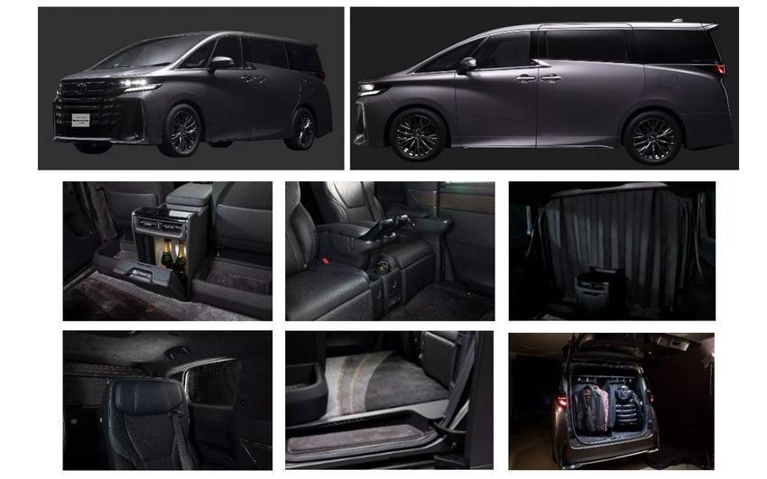 Toyota 將推出 Alphard 與 Vellfire 的四人座豪華版本。圖為概念車。