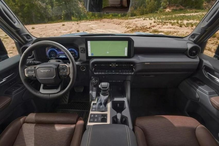 全新 Land Cruiser FJ 內裝將比照 Land Cruiser 250 鋪陳辦理。
