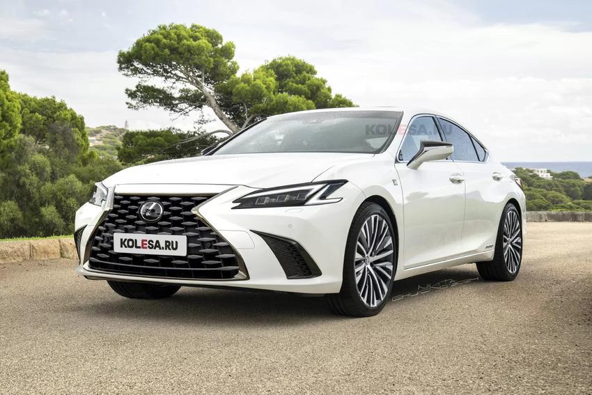 Lexus 豪華主力 ES 改款蓄勢待發！換裝動感新面容 科技內裝提前曝光