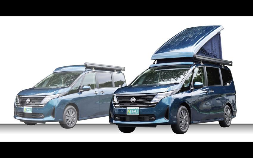 日本 P'S Craft 推出 Serena P-SV 露營車搶攻戶外市場。