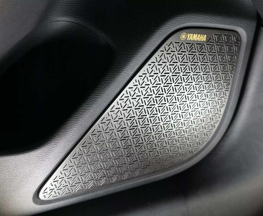 Yamaha 環艙音響系統是小改款重點配備之一。