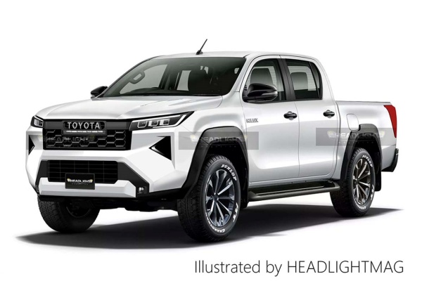 Toyota 最暢銷皮卡 Hilux 明年迎來大改款！更粗獷外型搭配柴油 Hybrid 動力
