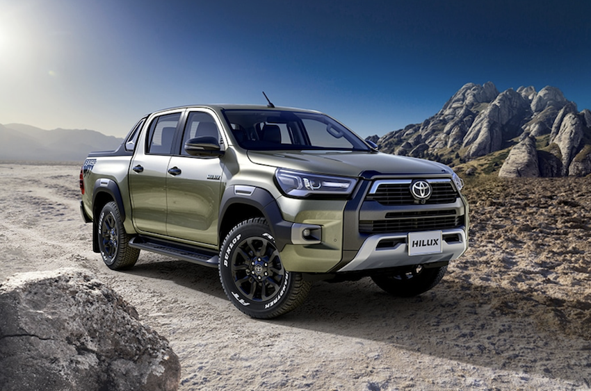 Hilux 第九代即將推出。圖為 Hilux  Z“Revo ROCCO Edition”特仕車。