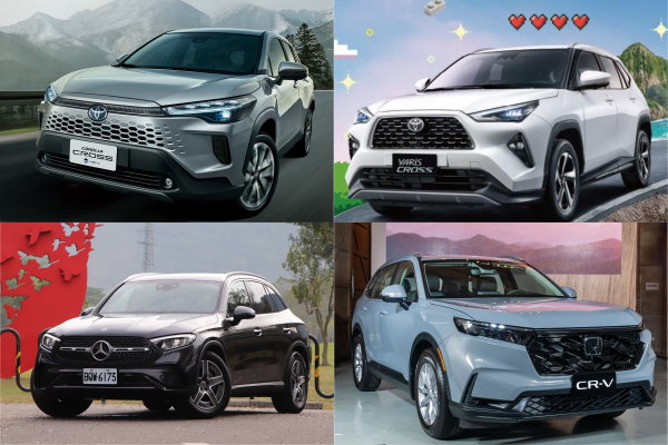 2024 年全台最暢銷 10 大休旅車  Toyota 霸佔前三名