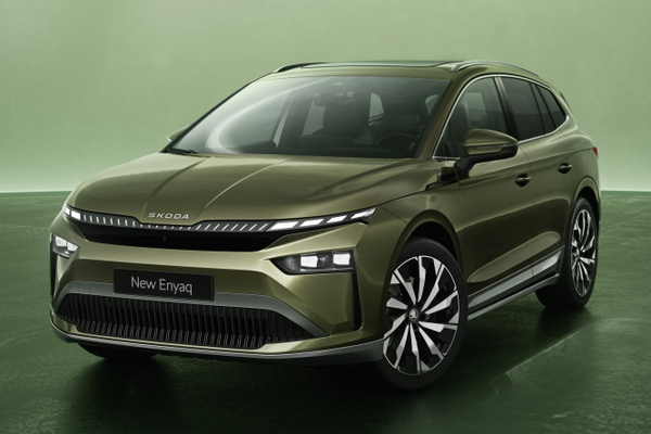 Skoda 純電休旅 Enyaq 進化升級展新意！換裝前衛動感面容更帥氣
