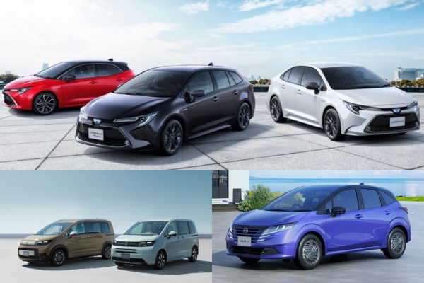 日本 2024 年銷售 Top 10 乘用車榜單出爐！Toyota Corolla 車系重返第一名