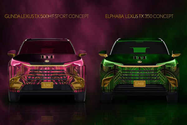 Lexus 七人座休旅 TX 華麗登場！客製化魔法塗裝開在路上超吸睛