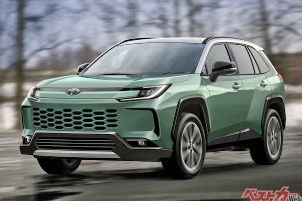 將熱賣設計元素集於一身！日媒預測 Toyota RAV4 大改款樣貌