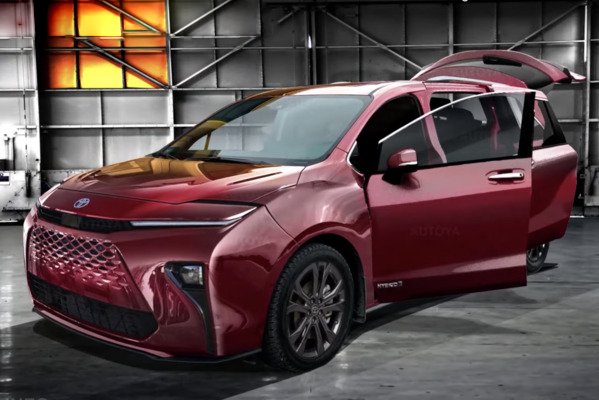 Toyota 旗艦 MPV 即將改款！Sienna 導入新世代設計語彙 動感造型搶先看