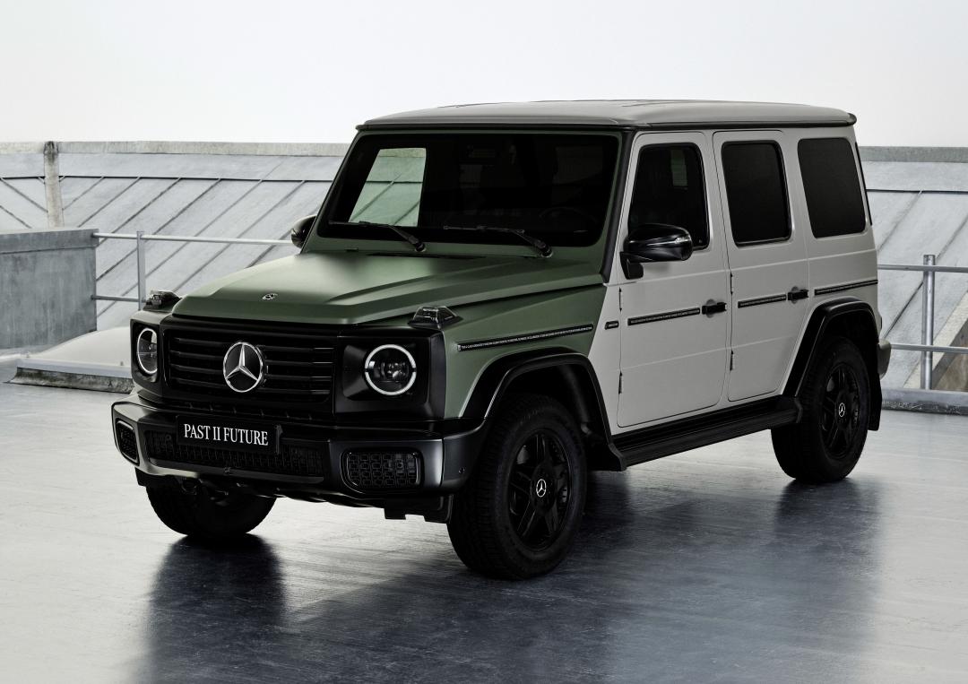 賓士同步推出Project G-Class Past II Future量產版，全球限量20部配額。