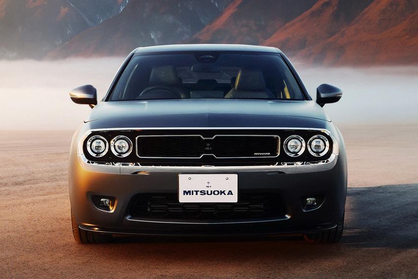 透過精湛改裝工藝，讓 Civic 換上 Dodge Challenger 美式粗獷面容。