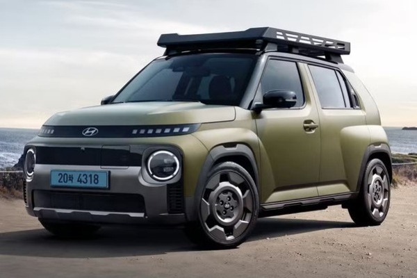 Hyundai 純電入門 SUV 粗獷轉型！展現戶外冒險精神 標準版今年導入