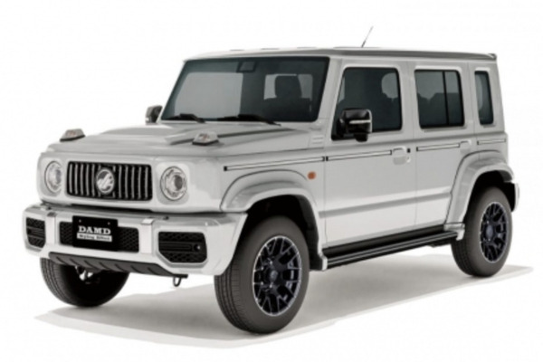 Suzuki 五門版 Jimny 變身賓士 G-Class！高手加持展現豪華越野新魅力