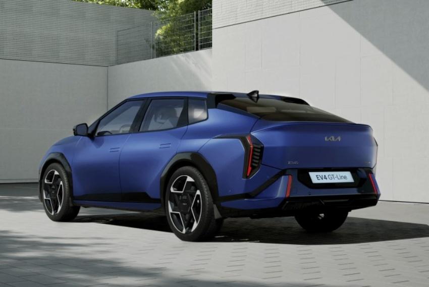 EV4 GT 版本的造型一併曝光，透過空力套件以及全新輪圈營造競技感。