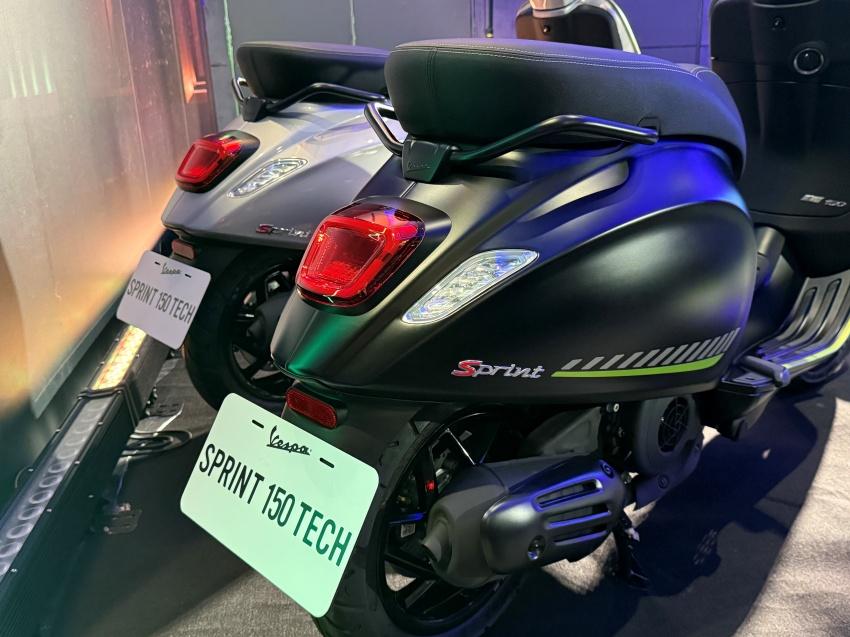 Vespa 經典融合科技 Sprint Tech 上市！跨足時尚生活 DEC 服飾搶先一睹