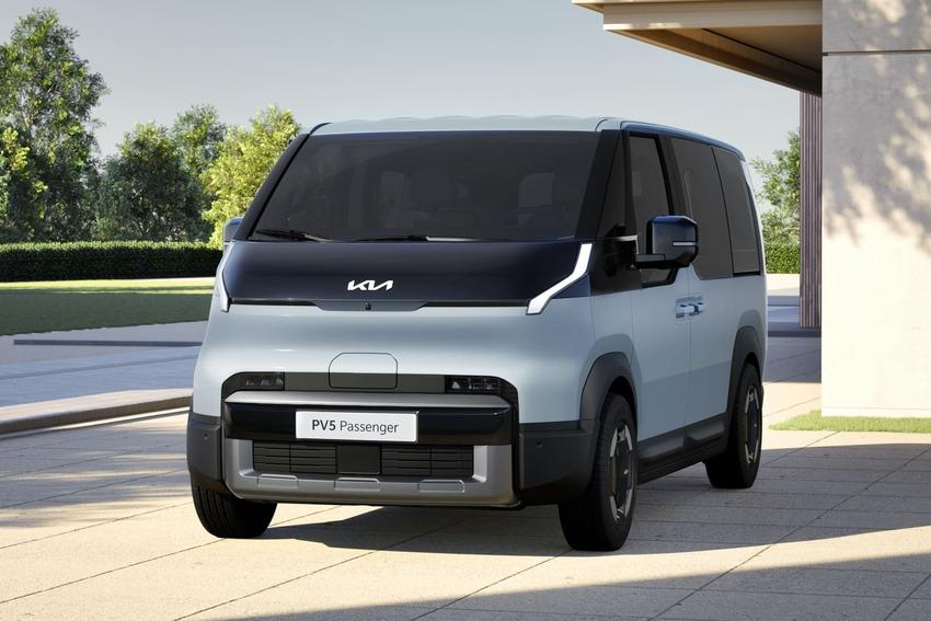 Kia 公布 PV5 純電 MPV 外觀造型，預計在 2 月 27 日 EV Day 品牌活動全球首發。