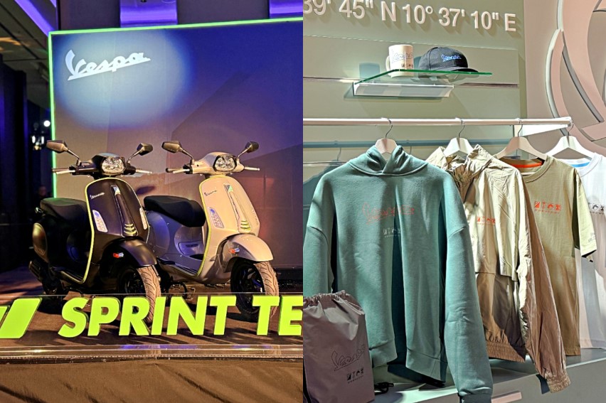 偉士牌新年式Sprint Tech上市！多項科技配備加身 DEC精品跨界曝光