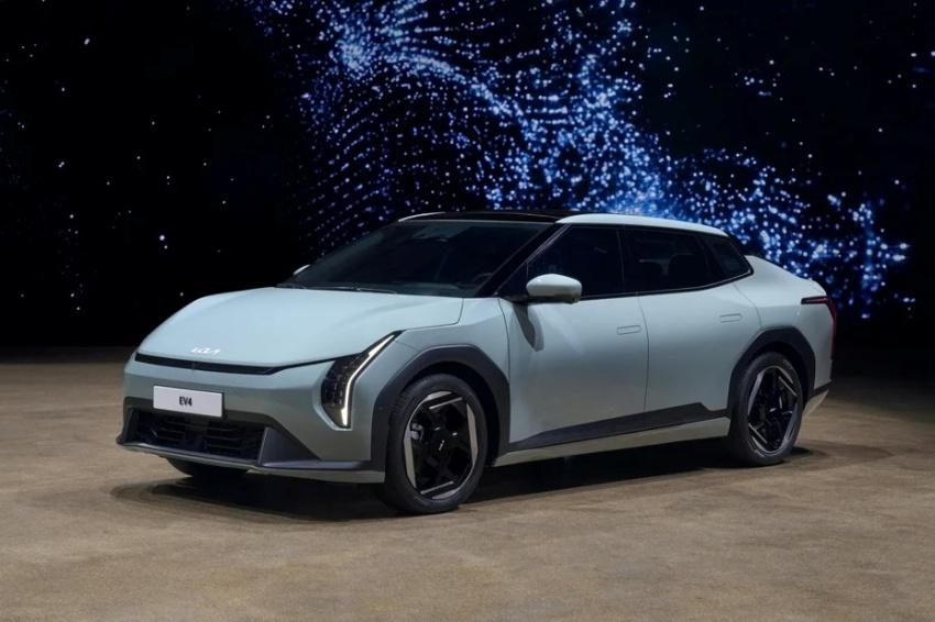 全新 EV4 轎車將在韓國量產，造型上更接近縮小版 EV6。