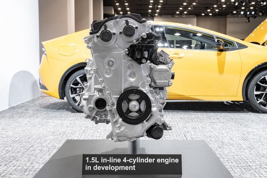 Toyota 全新 1.5 升引擎擁有自然進氣與渦輪增壓兩種配置。