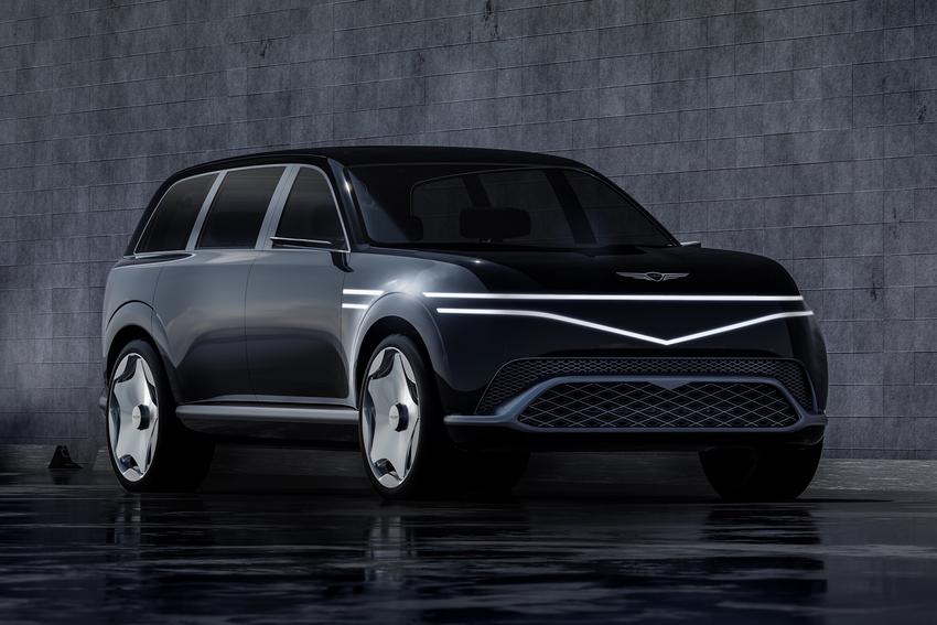 韓系純電旗艦 SUV 豪華造型曝光！獨特設計營造媲美勞斯萊斯尊榮感