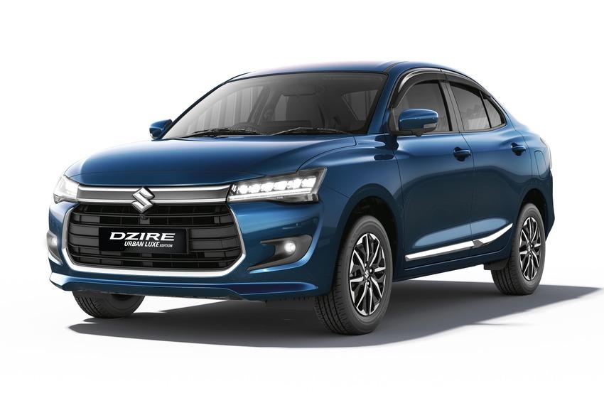 Dzire Urban Luxe 特仕版新增鍍鉻飾條營造豪華韻味。