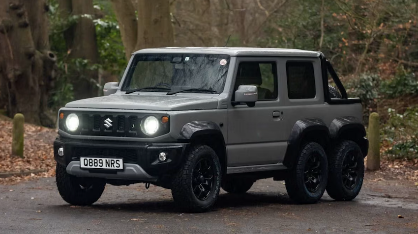 Suzuki Jimny 化身六輪越野皮卡車！身價飆破 200 萬元