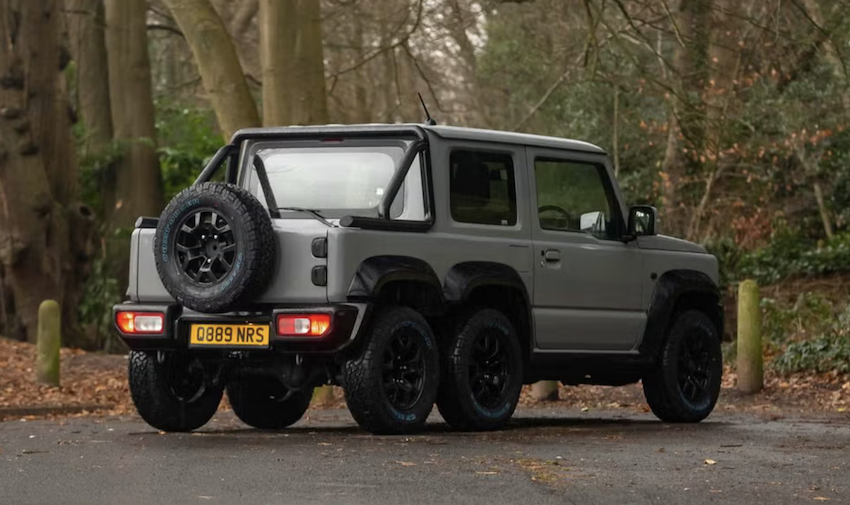 Suzuki Jimny 化身六輪越野皮卡車！身價飆破 200 萬元