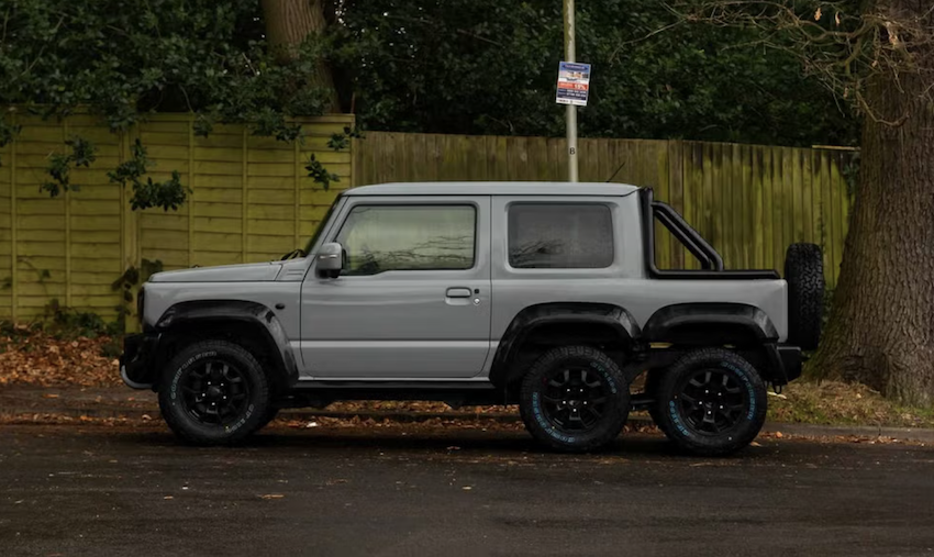Suzuki Jimny 化身六輪越野皮卡車！身價飆破 200 萬元