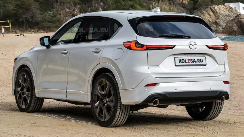 新一代 CX-5 預想圖。（圖片來源：Kolesa.ru）