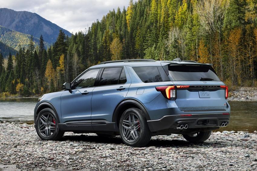 圖為小改款 Explorer ST 車型。