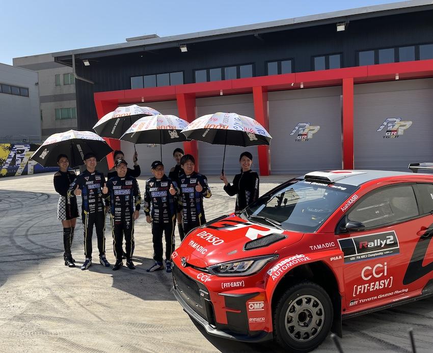 Toyota 會長豐田章男（中），現身 GR Garage 開幕。